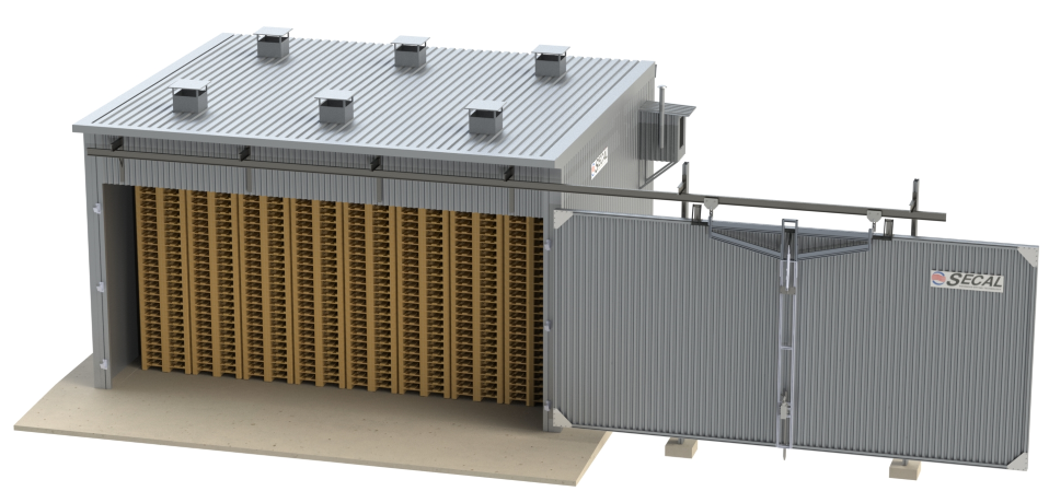 Установки для фитосанитарной термообработки в  соответствии со стандартом ISPM15 / ФАО - Термообработка (НТ)