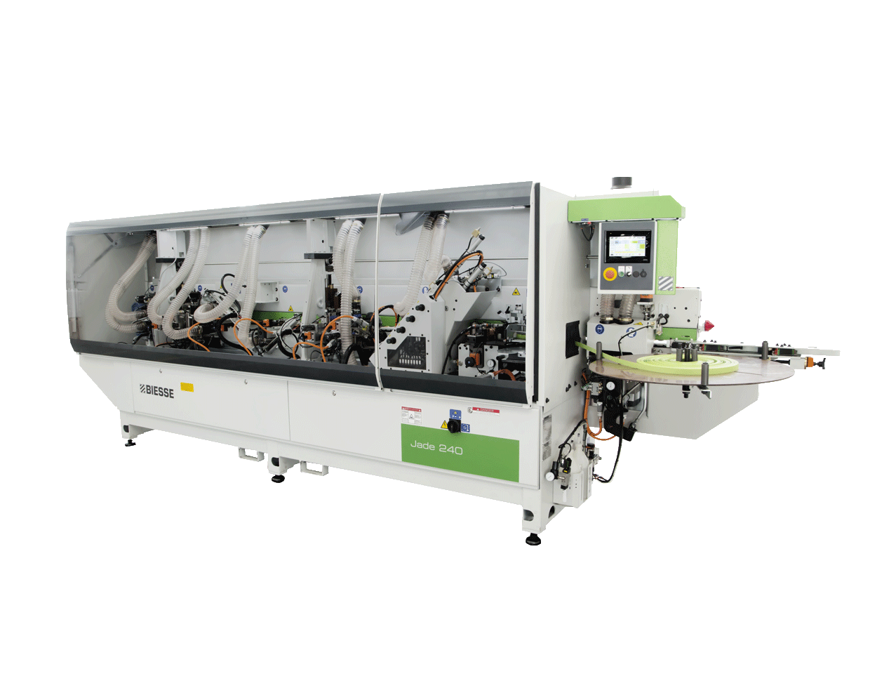 Автоматический односторонний кромкооблицовочный станок JADE 200