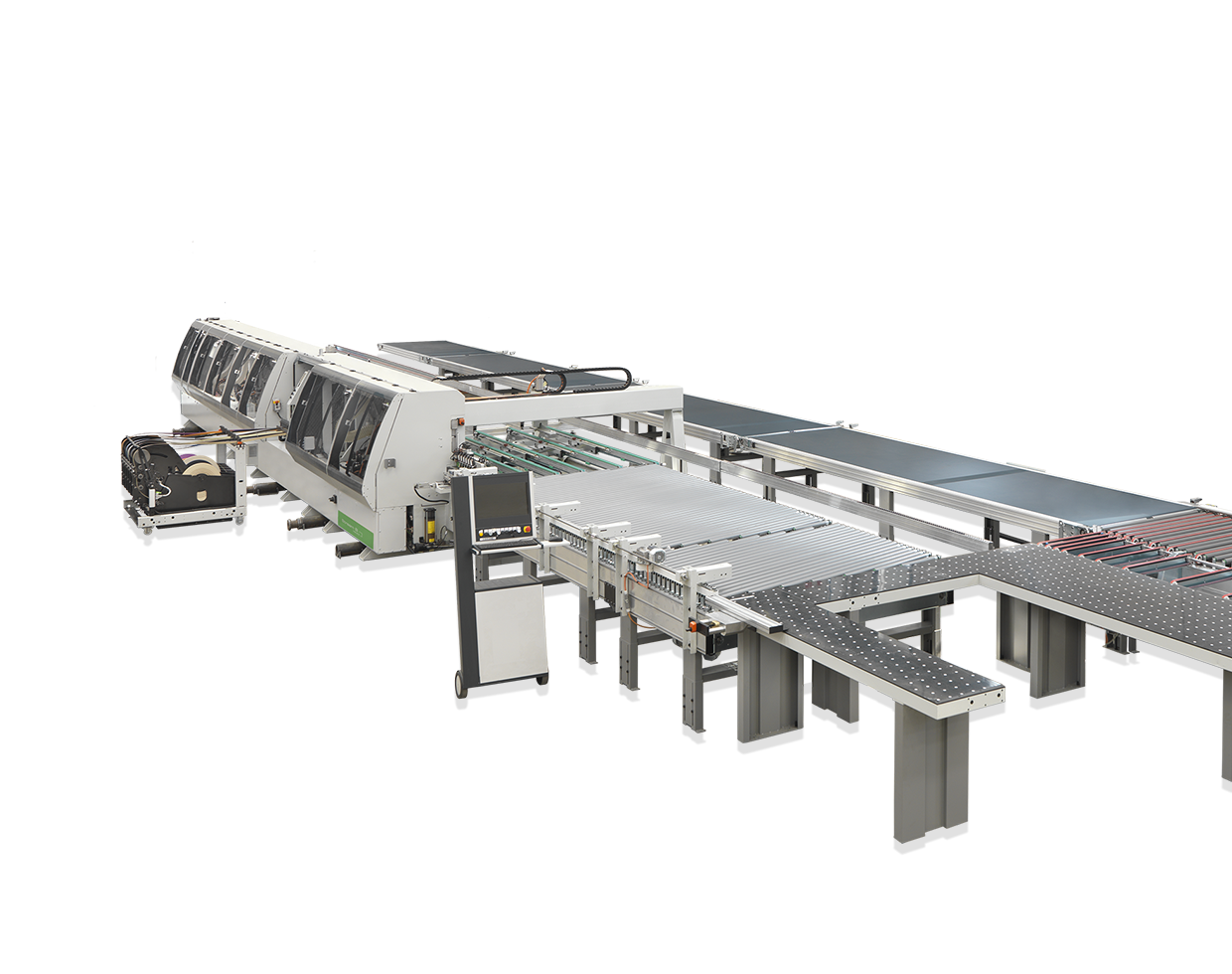 Односторонний форматно-кромкооблицовочный станок STREAM B MDS